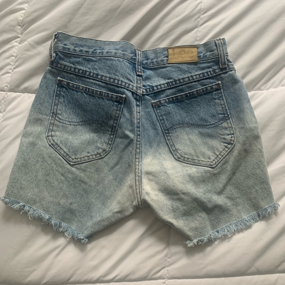 Vintage Lee Faded Jean Shorts